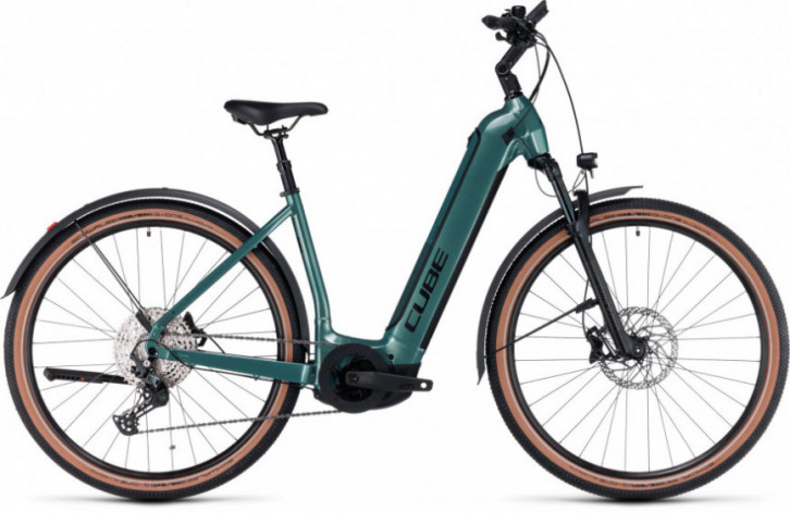 Rower CUBE 732863 Nuride Hybrid SLX 750 Allroad Easy Entry