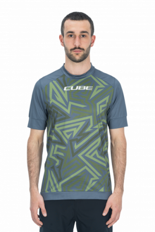 Koszulka rowerowa Cube 12387 ATX Round Neck Jersey TM S/S