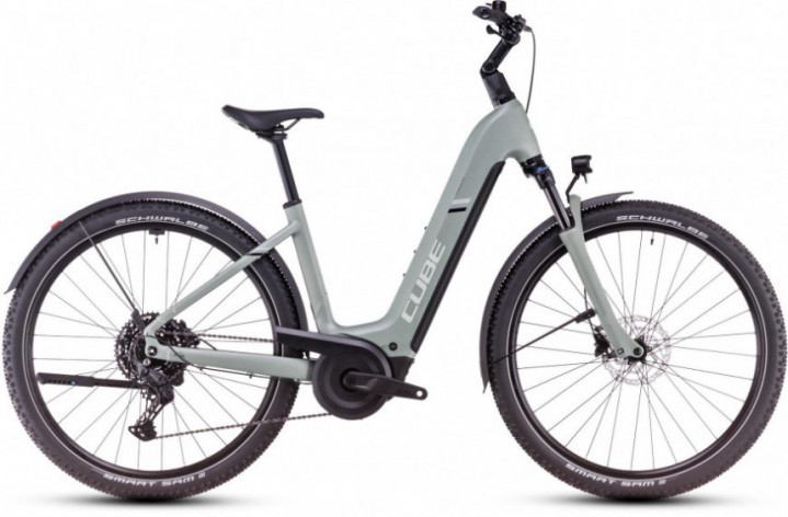 Rower CUBE 810222 Nuride Hybrid Pro 600 Allroad Easy Entry