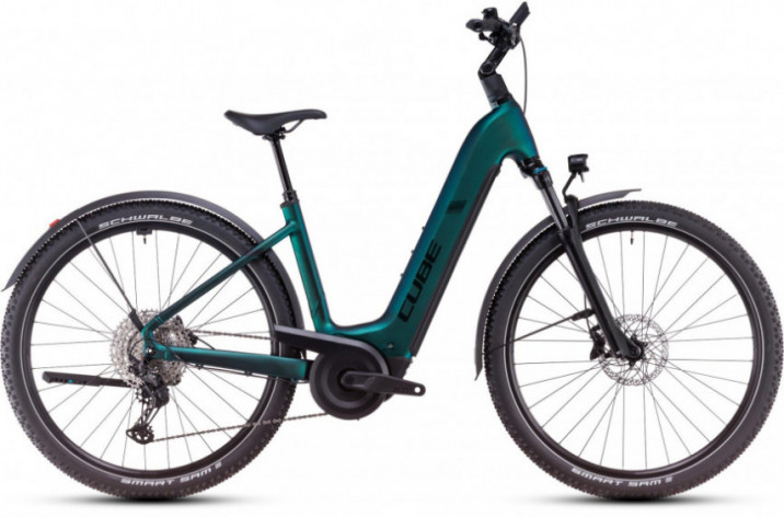 Rower CUBE 810312 Nuride Hybrid EXC 800 Allroad Easy Entry