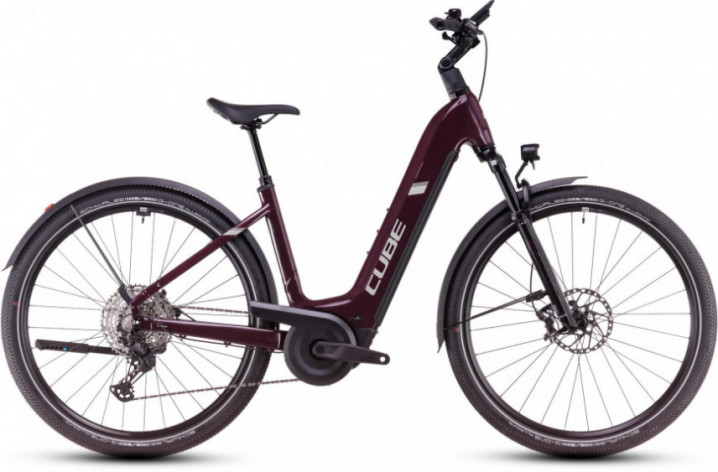 Rower CUBE 810412 Nuride Hybrid SLX 800 Allroad Easy Entry