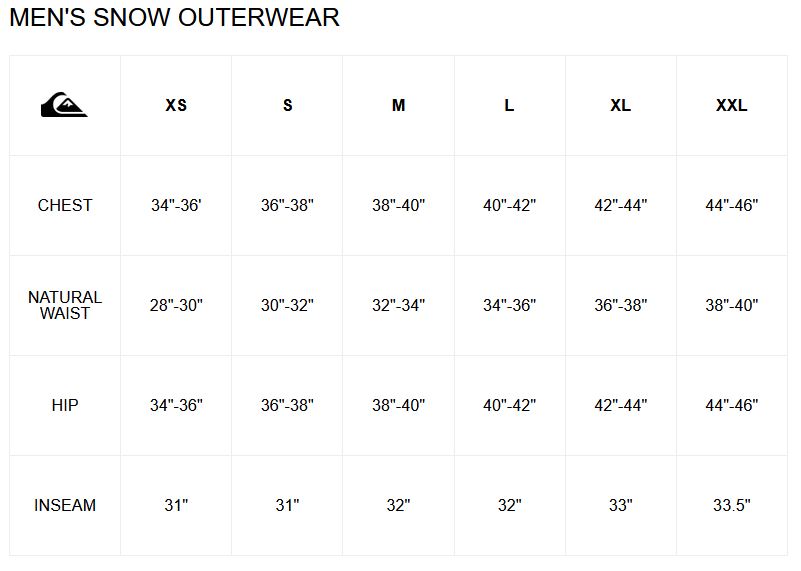 Tabela-rozmiarow-meska-odziez-zimowa-quik