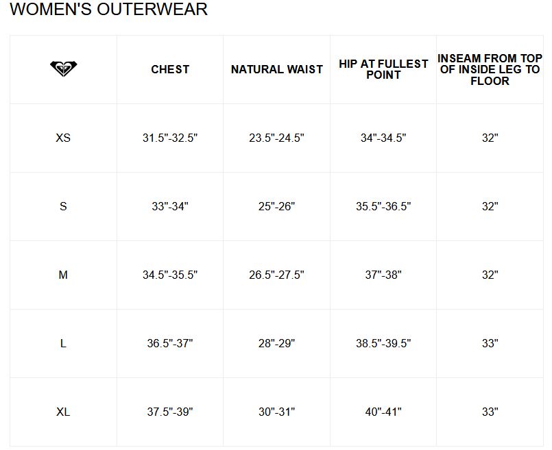 Tabela-rozmiarow-damska-roxy-spodnie